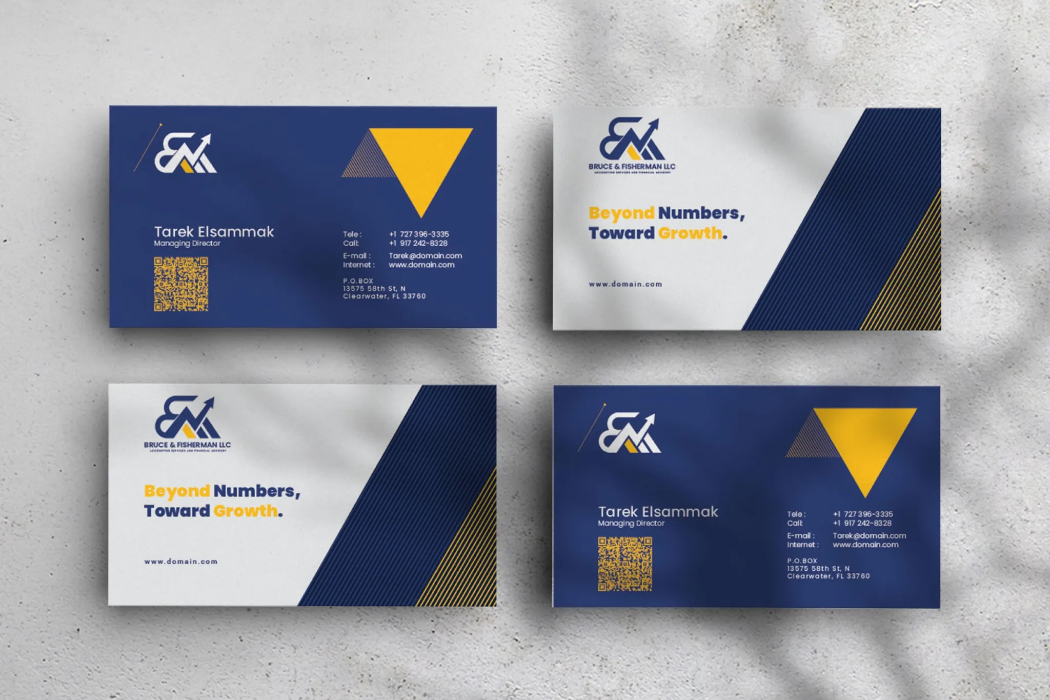 Bruce & Fisherman LLC — website project