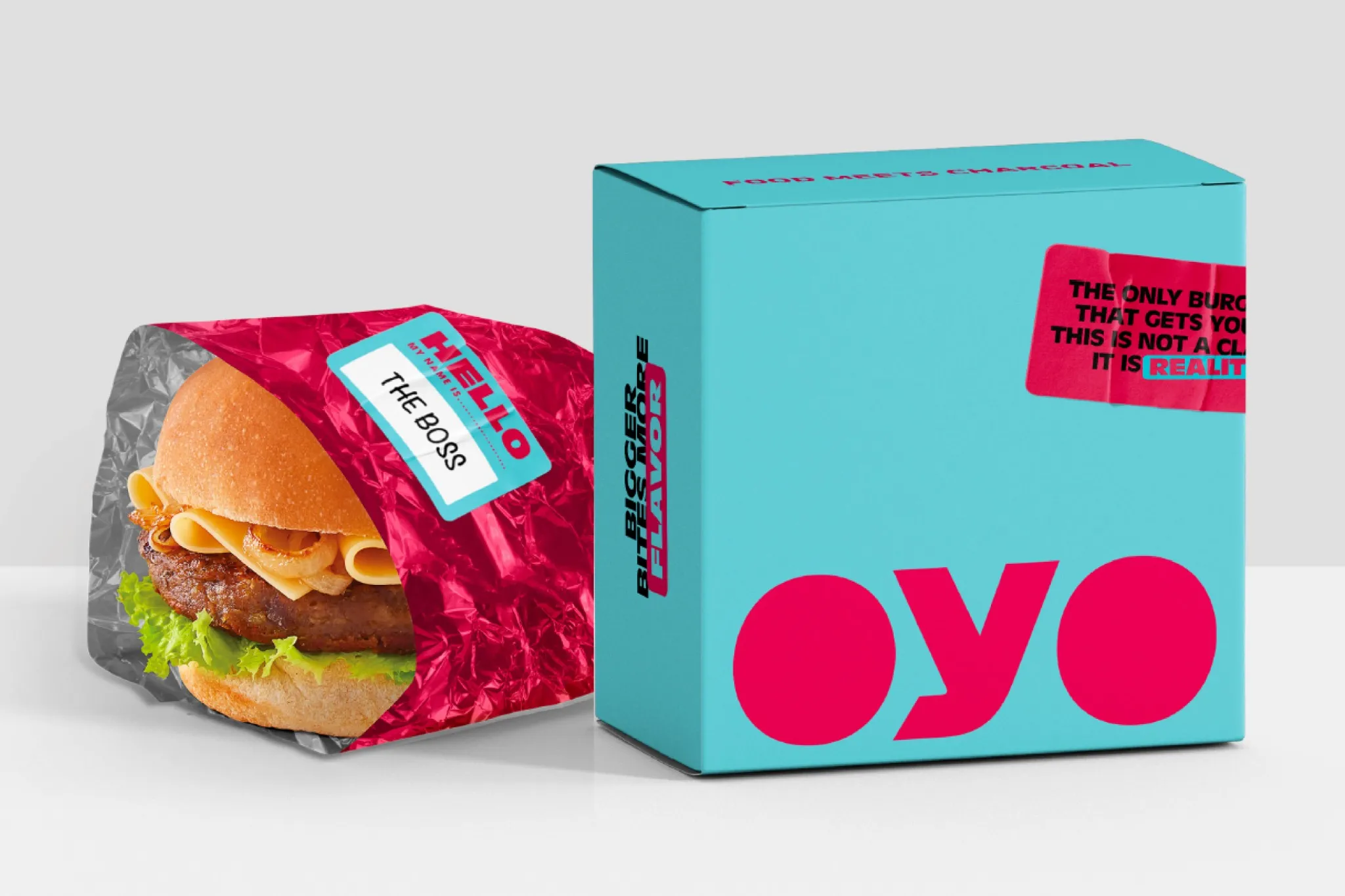 OYO — brand identity, print and packaging design