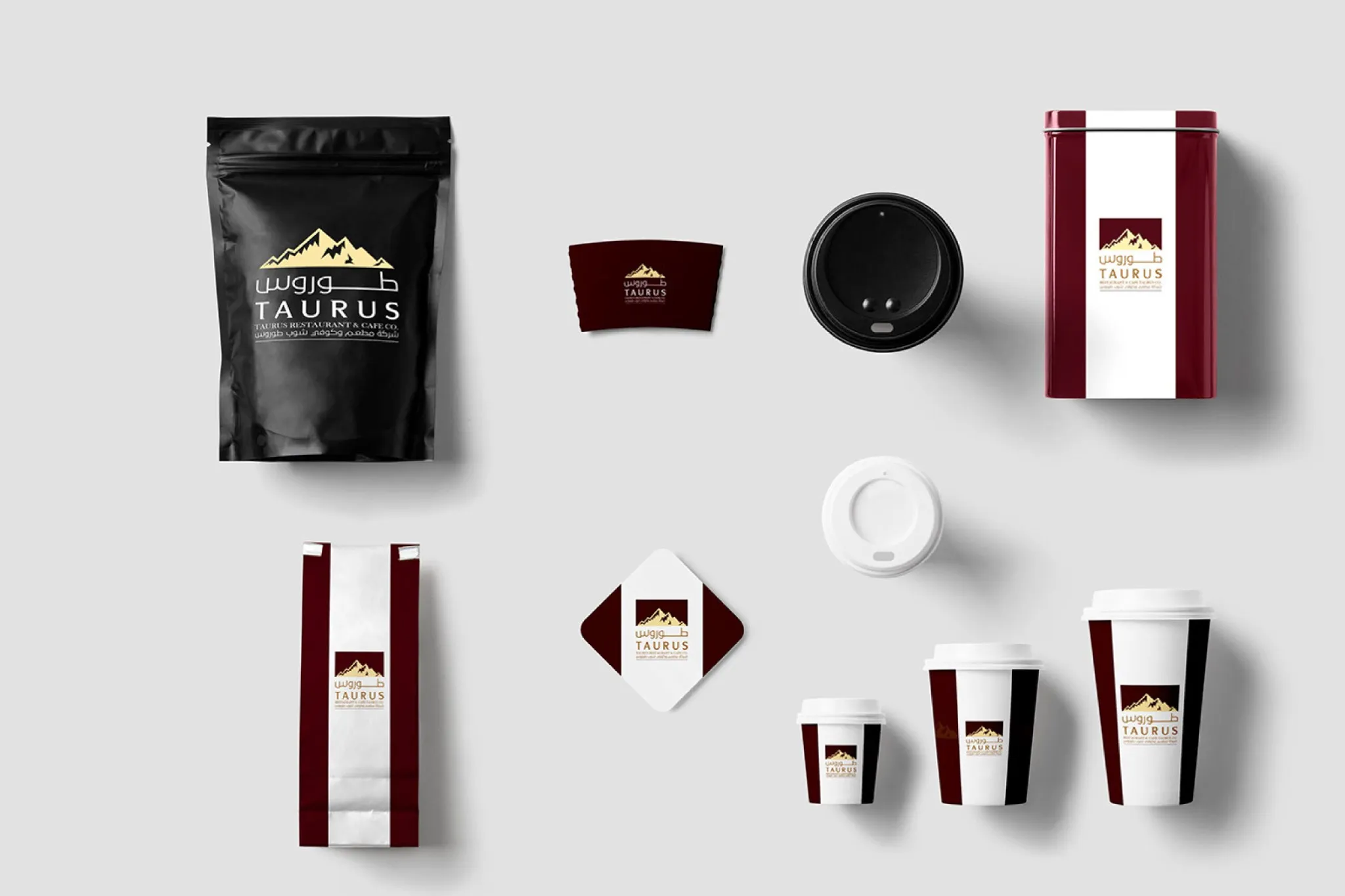 Taurus — brand identity and print design