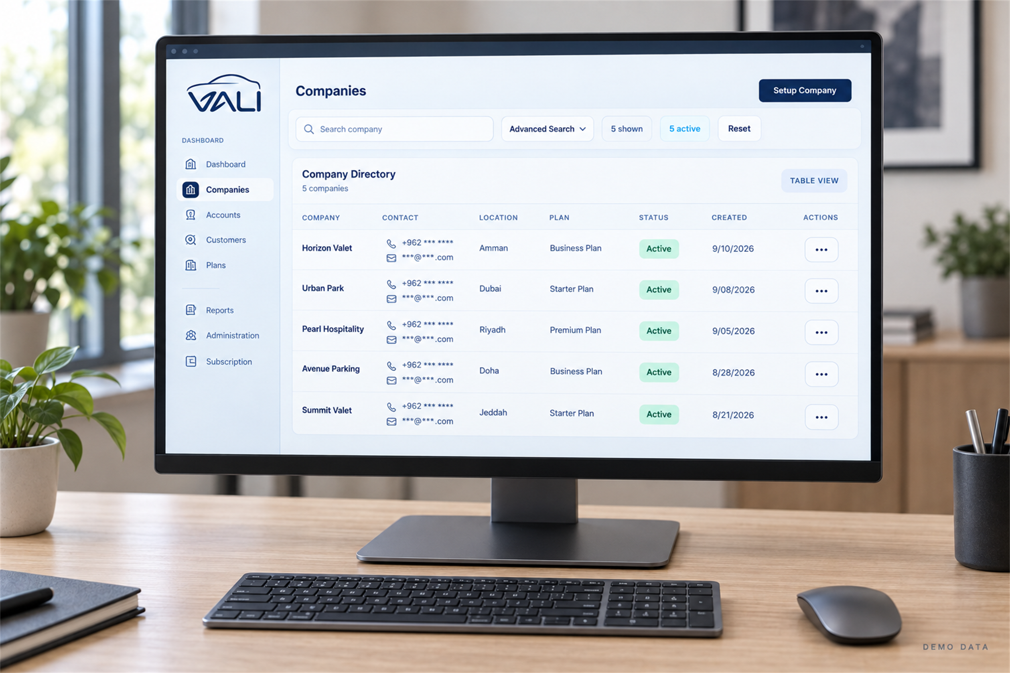 Vali — WordPress website, WhatsApp solutions and Android and iOS apps